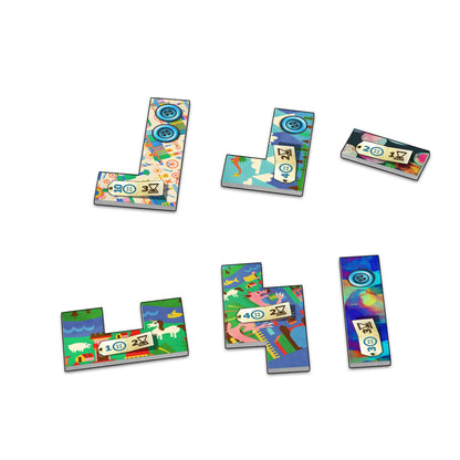 Patchwork Board Game Revised Edition - Trò Chơi Xếp Vải Chiến Thuật 2 Người - Lookout Games