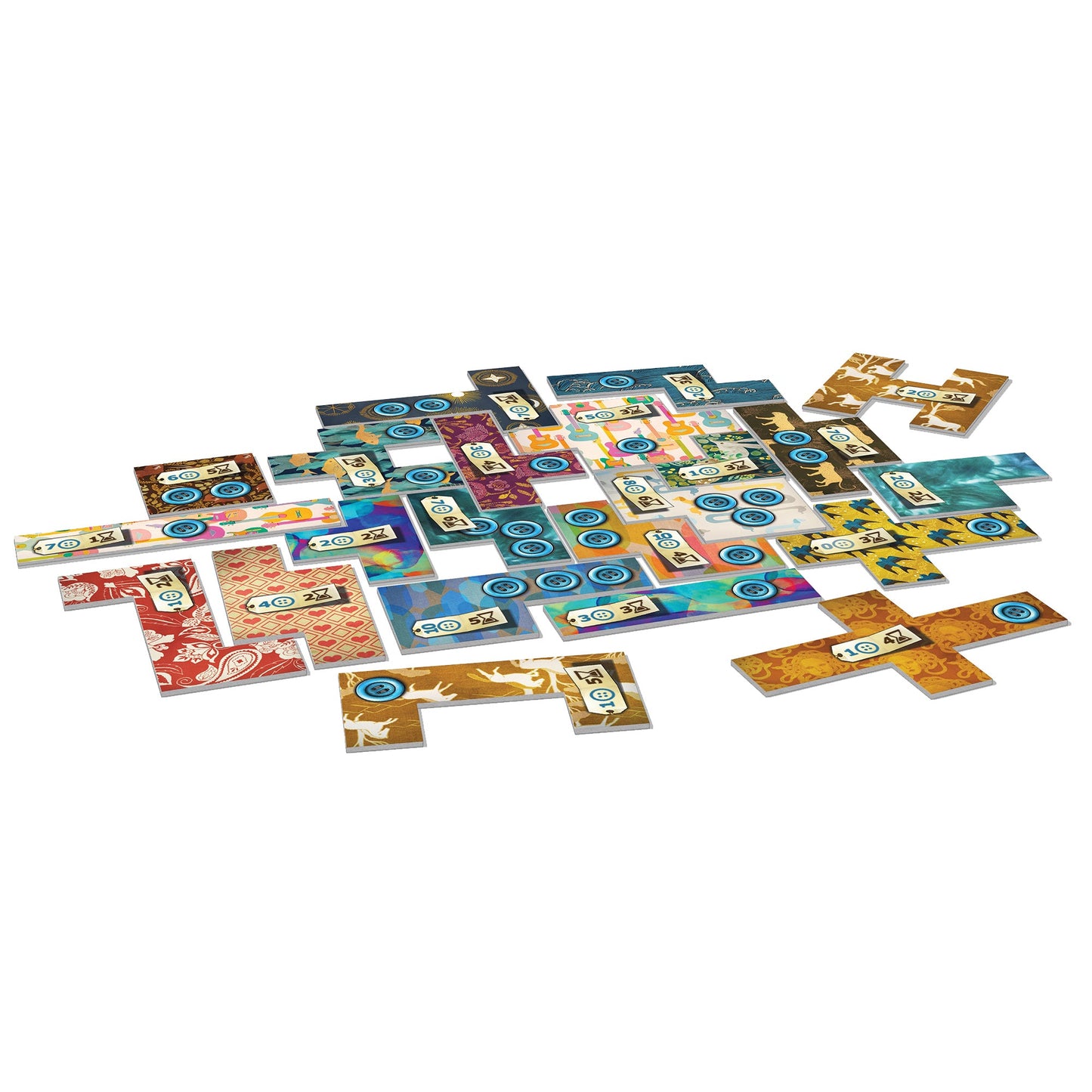 Patchwork Specials Board Game 10-Year Anniversary Edition - Board Game Xếp Vải Gia Đình - Lookout Games