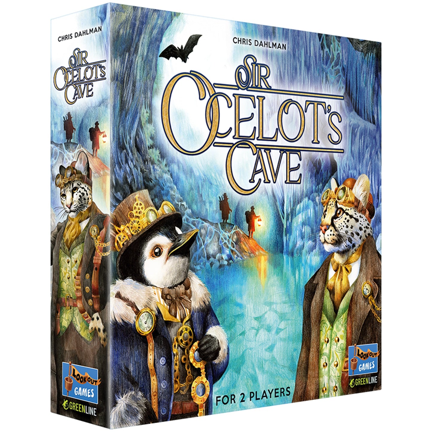 Sir Ocelot's Cave Board Game | Trò Chơi Thám Hiểm Hang Động | Lookout Games