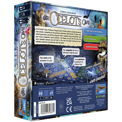 Sir Ocelot's Cave Board Game | Trò Chơi Thám Hiểm Hang Động | Lookout Games