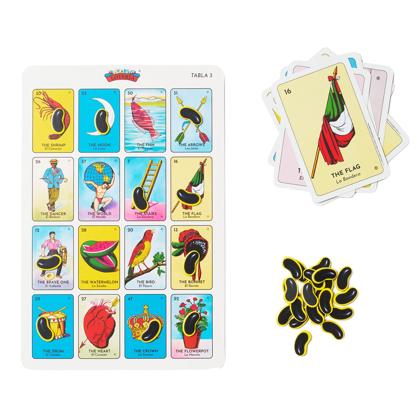 Loteria Bilingual - Trò Chơi Bingo Mexico Song Ngữ - Asmodee