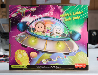 Little People Collector Rick and Morty Figure Set - Bộ Mô Hình Sưu Tập Chính Hãng Mattel