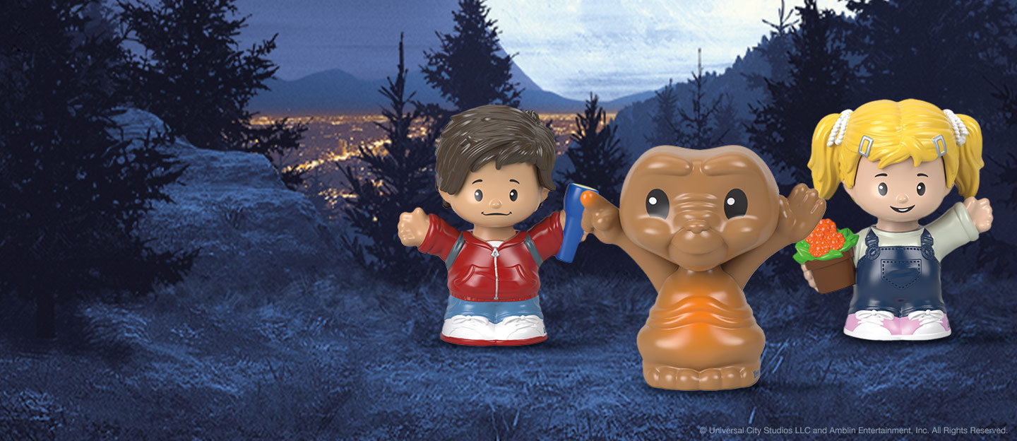 Little People Collector E.T. The Extra-Terrestrial Figure Set - Bộ Mô Hình Nhân Vật Sưu Tầm - Mattel HGJ89 Mattel - ảnh 1 - F
