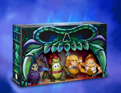 Fall Guys x Masters of the Universe 4-Pack - Bộ 4 Mô Hình Nhân Vật Sưu Tầm Mattel