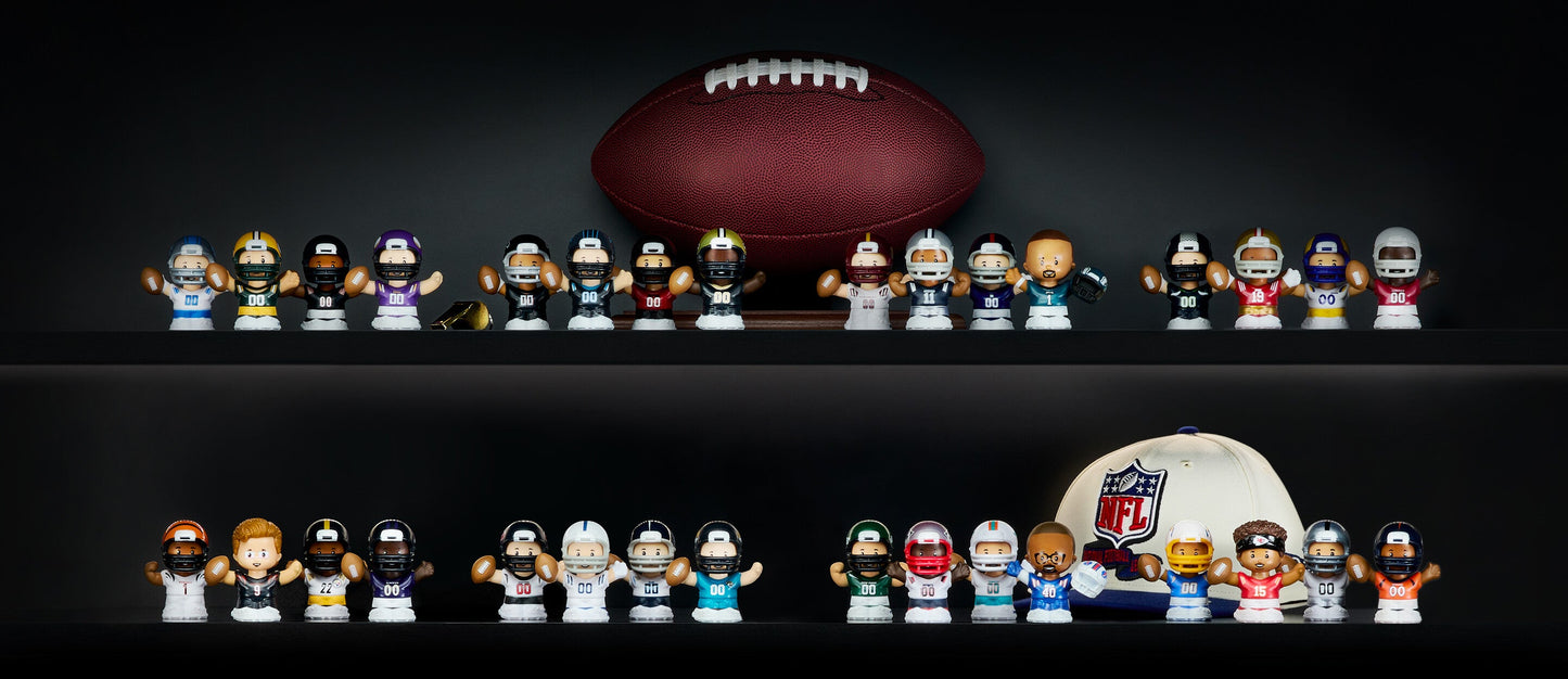 Little People Collector x NFL Washington Commanders Set - Bộ Mô Hình Sưu Tầm Thể Thao NFL - Mattel Creations