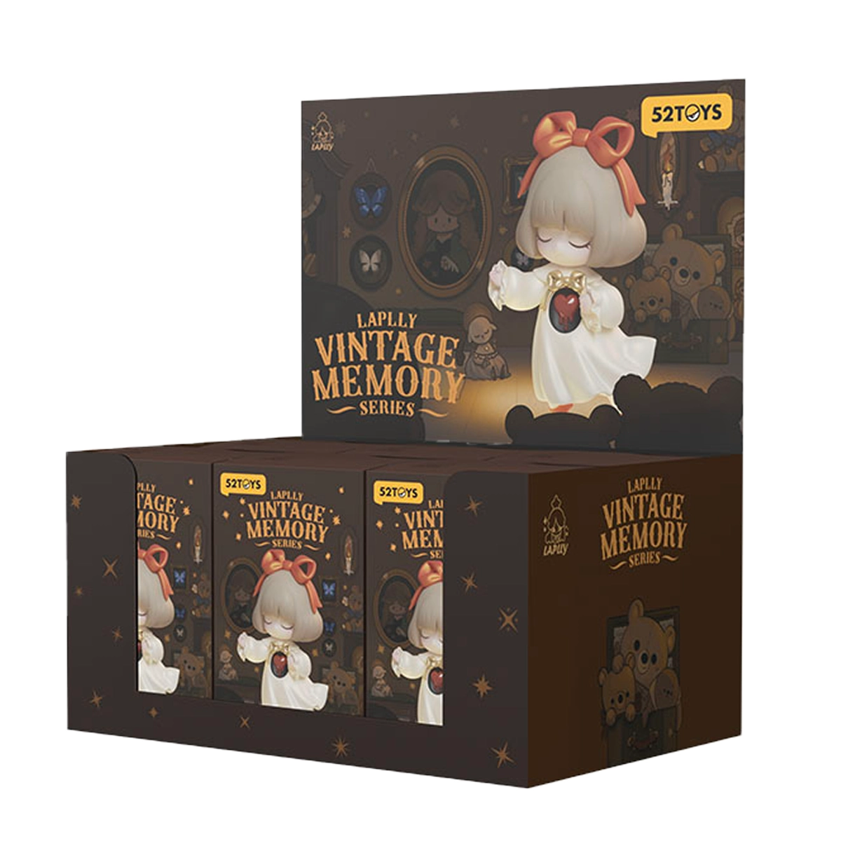 LAPLLY VINTAGE MEMORY - Mô hình đồ chơi Blind Box - 52TOYS