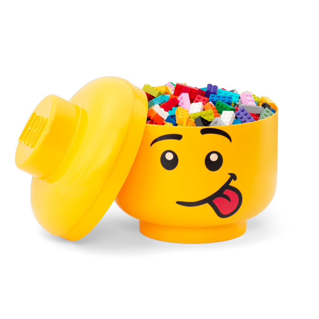 LEGO Storage Head Silly - Large - Hộp Đựng Đồ Lego Minifigure Cỡ Lớn - LEGO 40320806 - Góc nhìn khác 3