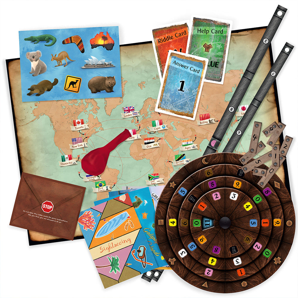EXIT: The Game - The Professor's Last Riddle - Trò chơi thoát hiểm Escape Room - Thames & Kosmos - Hình ảnh chi tiết 2