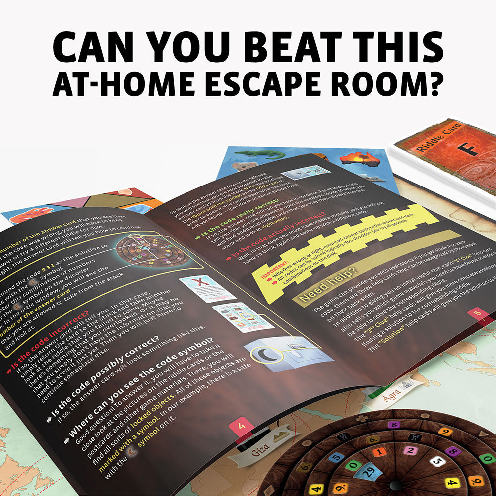 EXIT: The Game - The Professor's Last Riddle - Trò chơi thoát hiểm Escape Room - Thames & Kosmos - Hình ảnh bổ sung 4