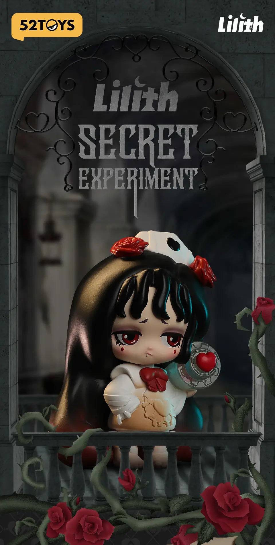 LILITH SECRET EXPERIMENT - Mô hình Blind Box Art Toy - 52TOYS