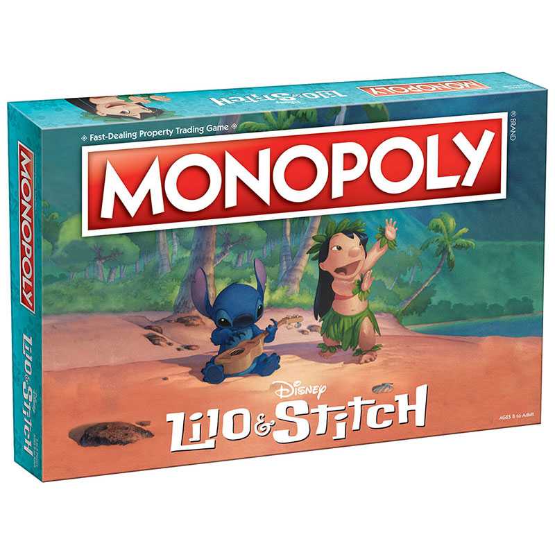 MONOPOLY®: Disney Lilo & Stitch - Cờ tỷ phú chủ đề Disney - The Op Games
