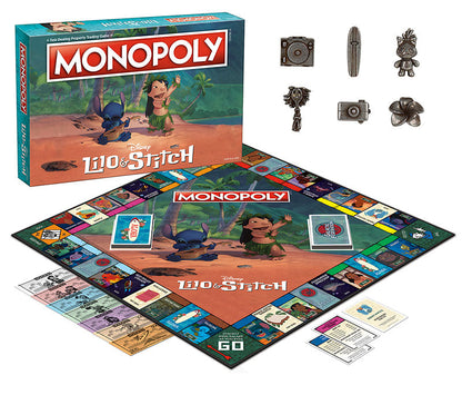 MONOPOLY®: Disney Lilo & Stitch - Cờ tỷ phú chủ đề Disney - The Op Games