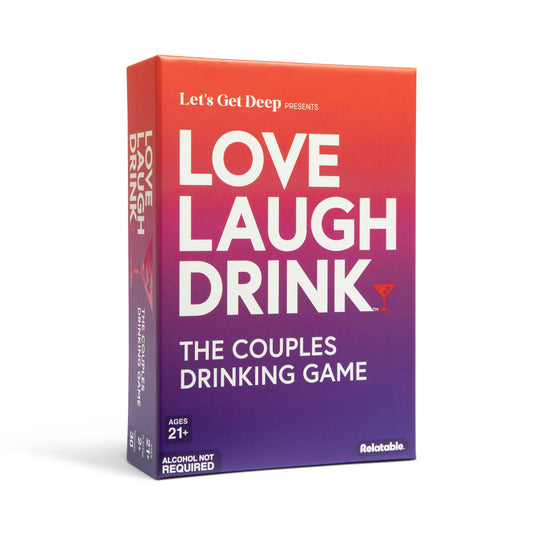 Love Laugh Drink – Trò Chơi Drinking Game Cặp Đôi Hẹn Hò – Relatable - Hình ảnh sản phẩm