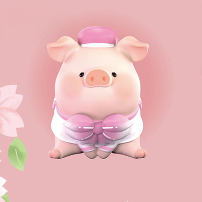 LULU THE PIGGY IN BLOOM SAKURA2 - Mô hình Blind Box Art Toy - 52TOYS