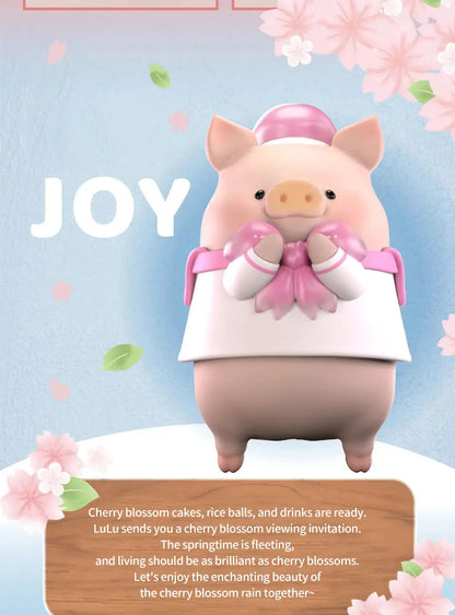 LULU THE PIGGY IN BLOOM SAKURA2 - Mô hình Blind Box Art Toy - 52TOYS