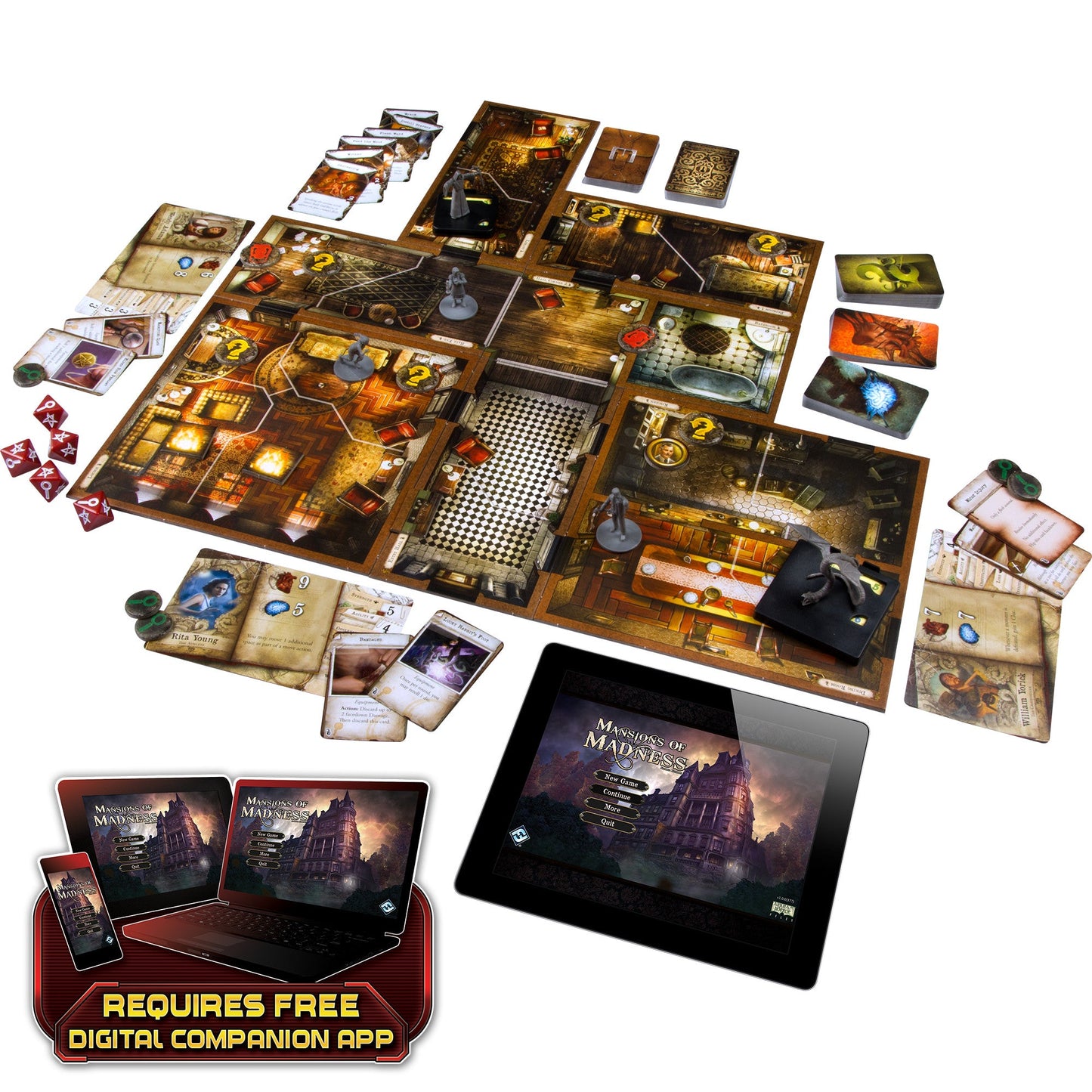 Mansions of Madness 2nd Edition | Board Game Kinh Dị Bí Ẩn | Fantasy Flight Games