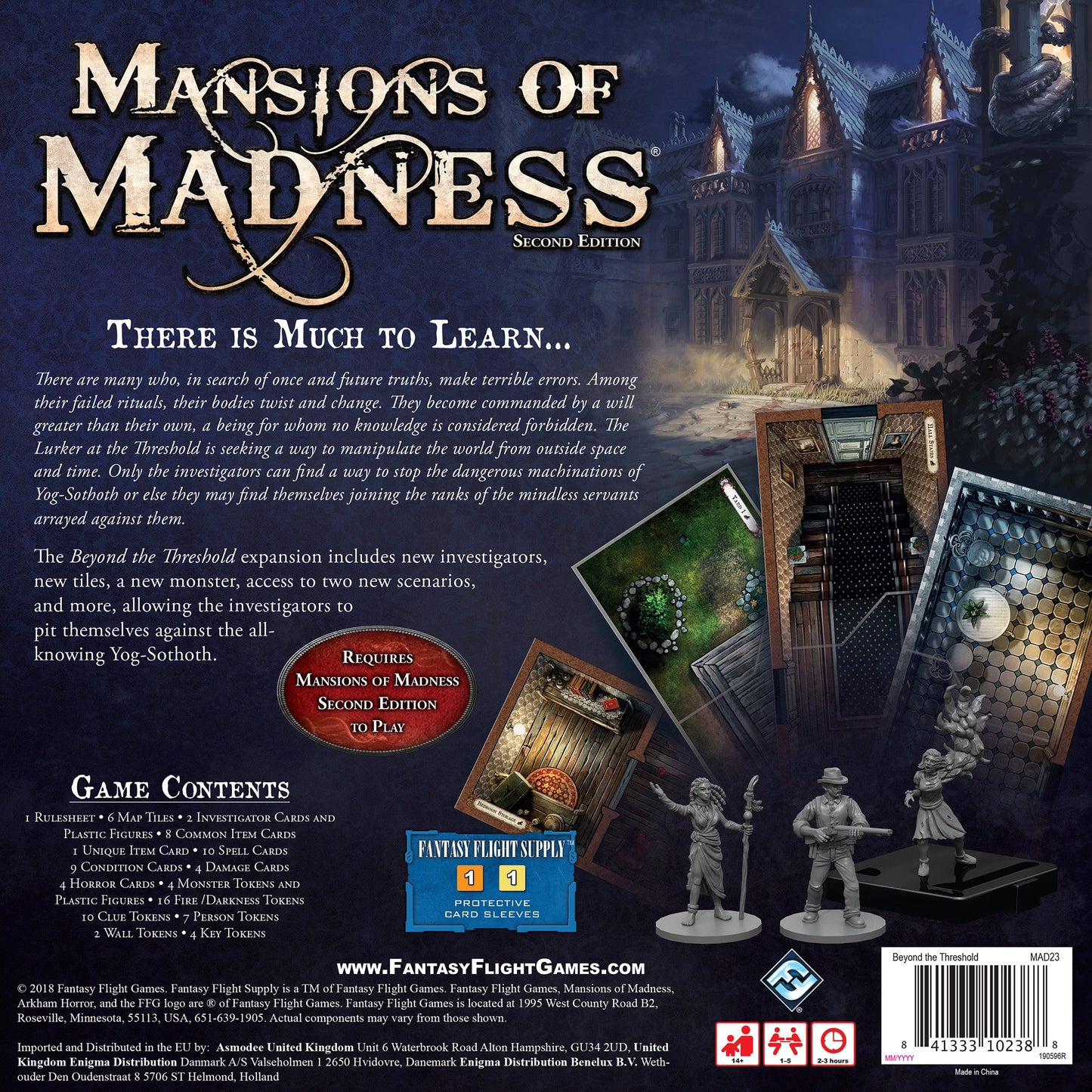 Mansions of Madness Beyond the Threshold - Bản Mở Rộng Board Game Kinh Dị - Fantasy Flight Games