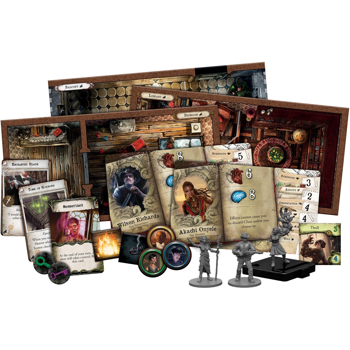 Mansions of Madness Beyond the Threshold - Bản Mở Rộng Board Game Kinh Dị - Fantasy Flight Games