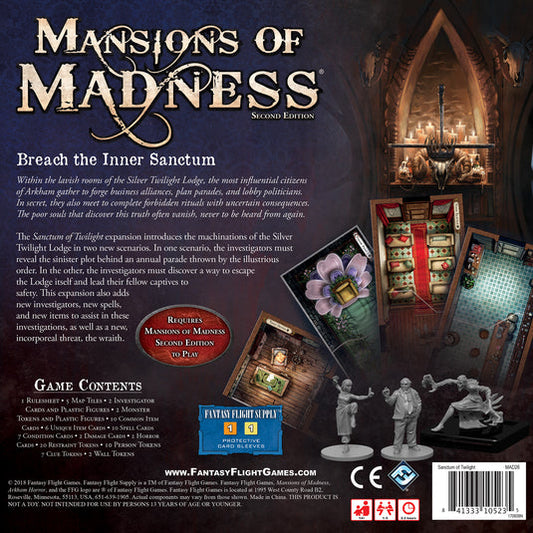 Mansions of Madness: Sanctum of Twilight - Bản Mở Rộng