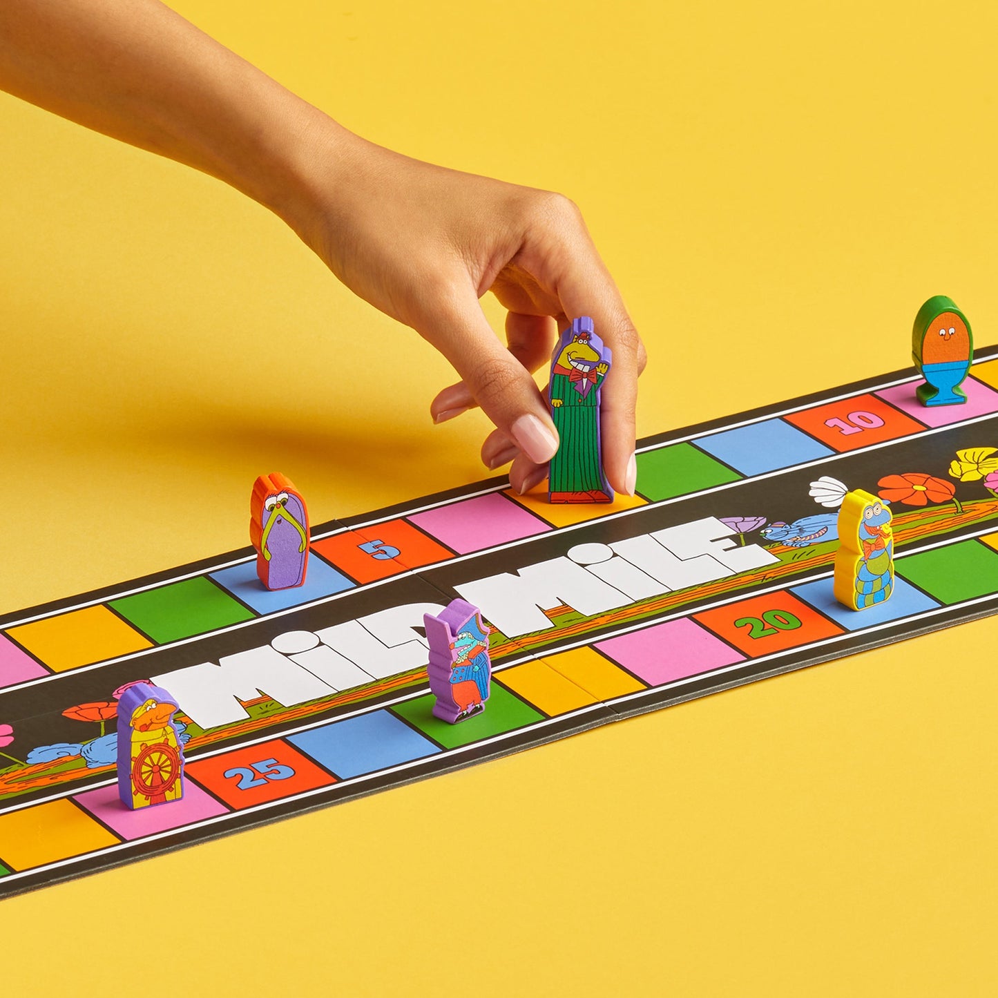 Magical Athlete Board Game - Board Game Đua Xe Phép Thuật - CMYK