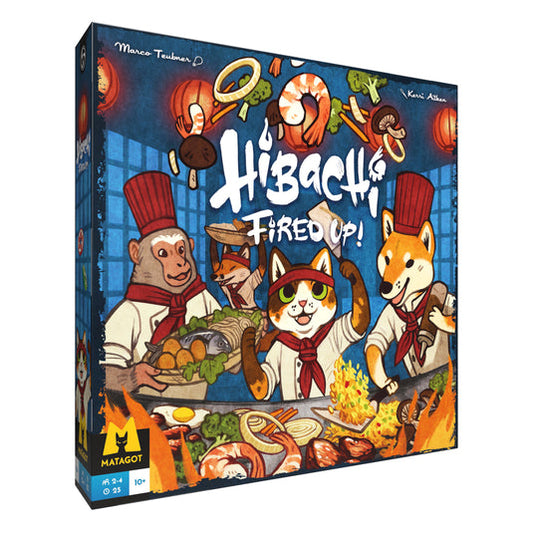 Hibachi: Fired Up! Board Game - Trò Chơi Nấu Ăn Khéo Léo - Matagot