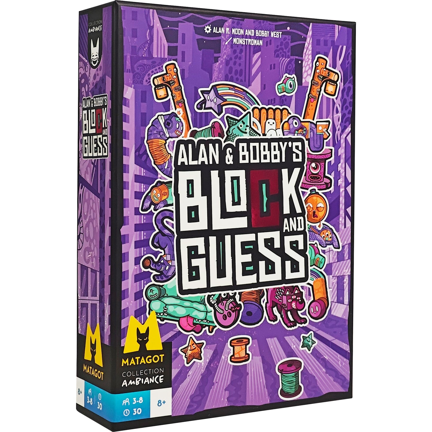 Alan & Bobby's Block and Guess - Board Game Xây Dựng Từ Ngữ Đồng Đội - Surfin' Meeple