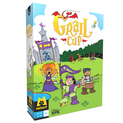 Grail Cup - Board game đua xe chiến thuật - Matagot