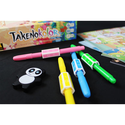 Takenokolor Board Game - Trò Chơi Gia Đình Tô Màu Sáng Tạo - Matagot