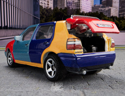 Matchbox 1995 Volkswagen Golf Harlequin - Mô Hình Xe Ô Tô Sưu Tầm Tỉ Lệ 1:64 Matchbox Collectors