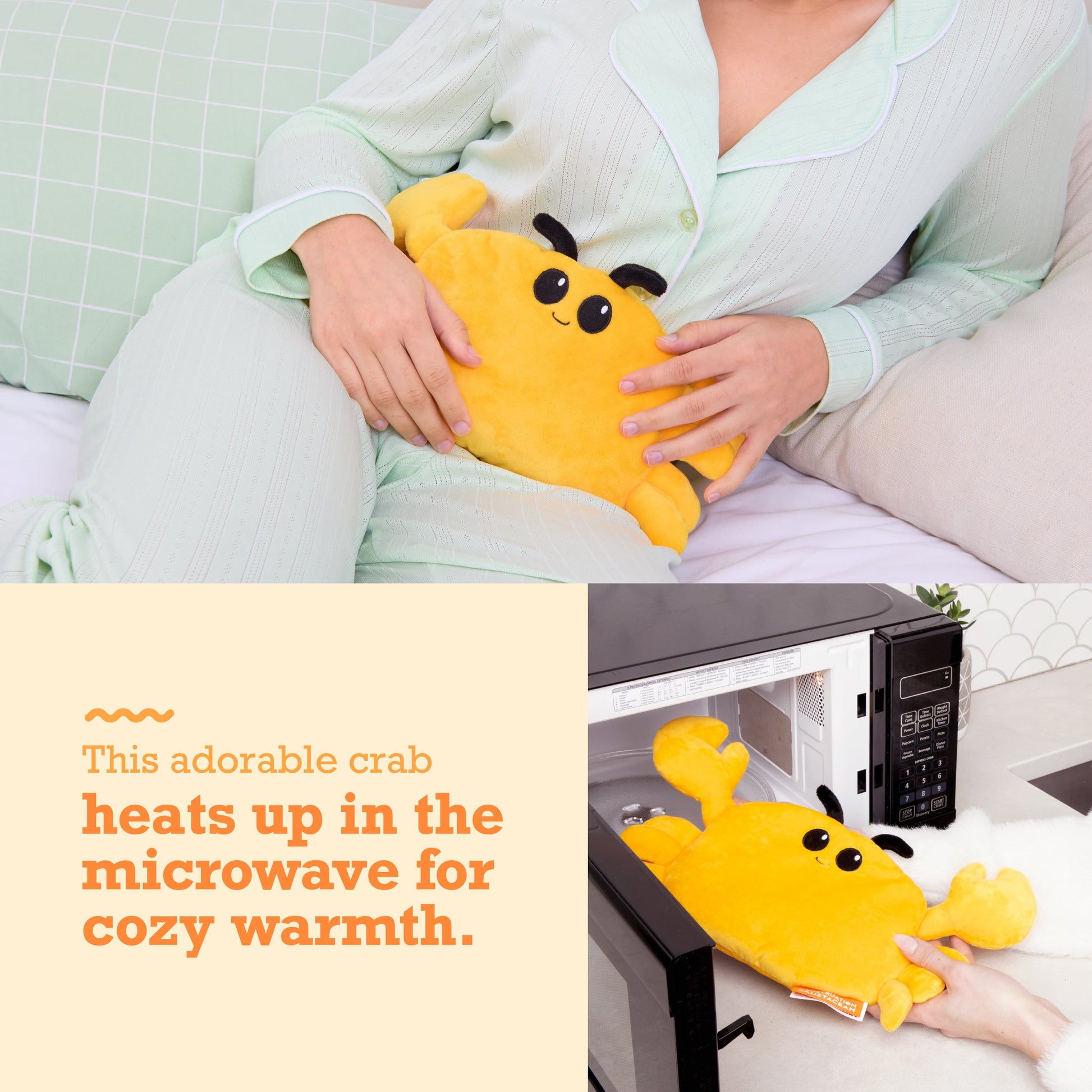 Menstruation Crustacean Crab Heating Pad - Túi Chườm Nóng Lò Vi Sóng Giảm Đau Bụng Kinh - Relatable - Hình ảnh chi tiết 2