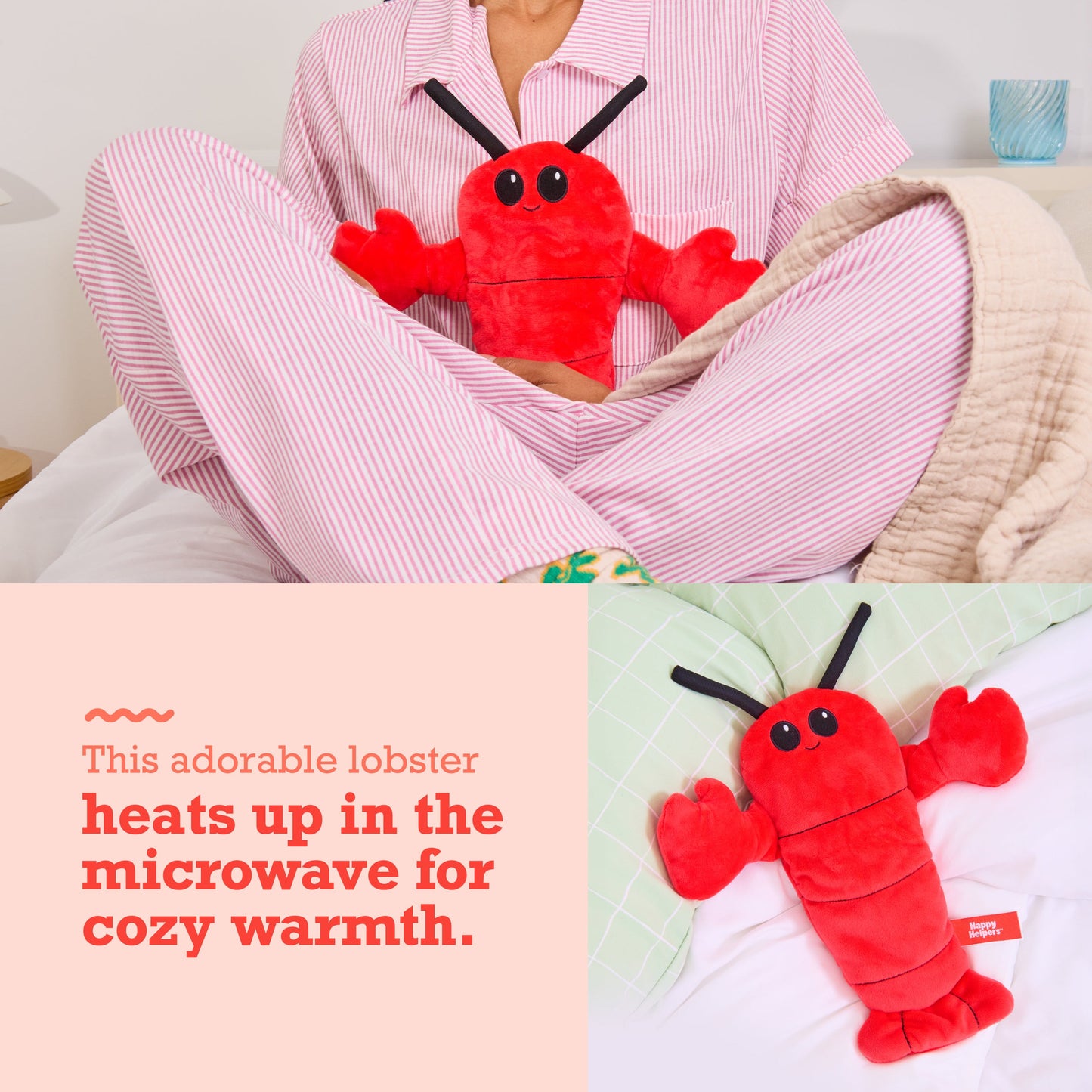 Menstruation Crustacean Lobster Heating Pad: Cute & Comforting Relief - Hình ảnh chi tiết 2