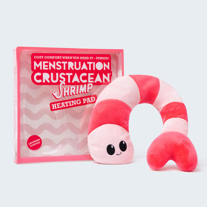Menstruation Crustacean Shrimp Heating Pad - Đệm Sưởi Giảm Đau Bụng Kinh Hình Tôm - Relatable - Hình ảnh sản phẩm