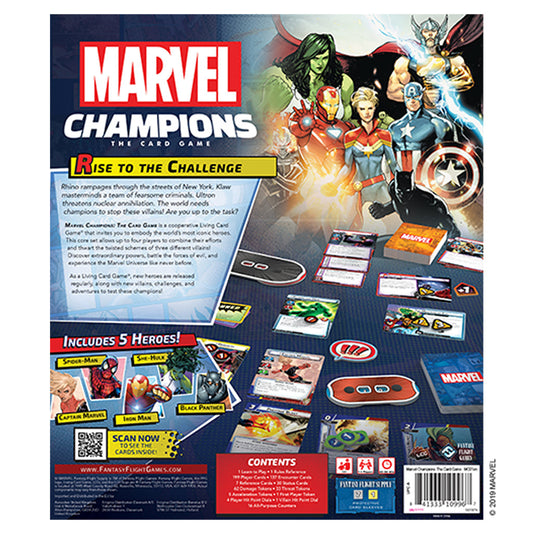 Marvel Champions The Card Game Core Set - Board Game Thẻ Bài Chiến Thuật - Fantasy Flight Games - Hình ảnh chi tiết 2