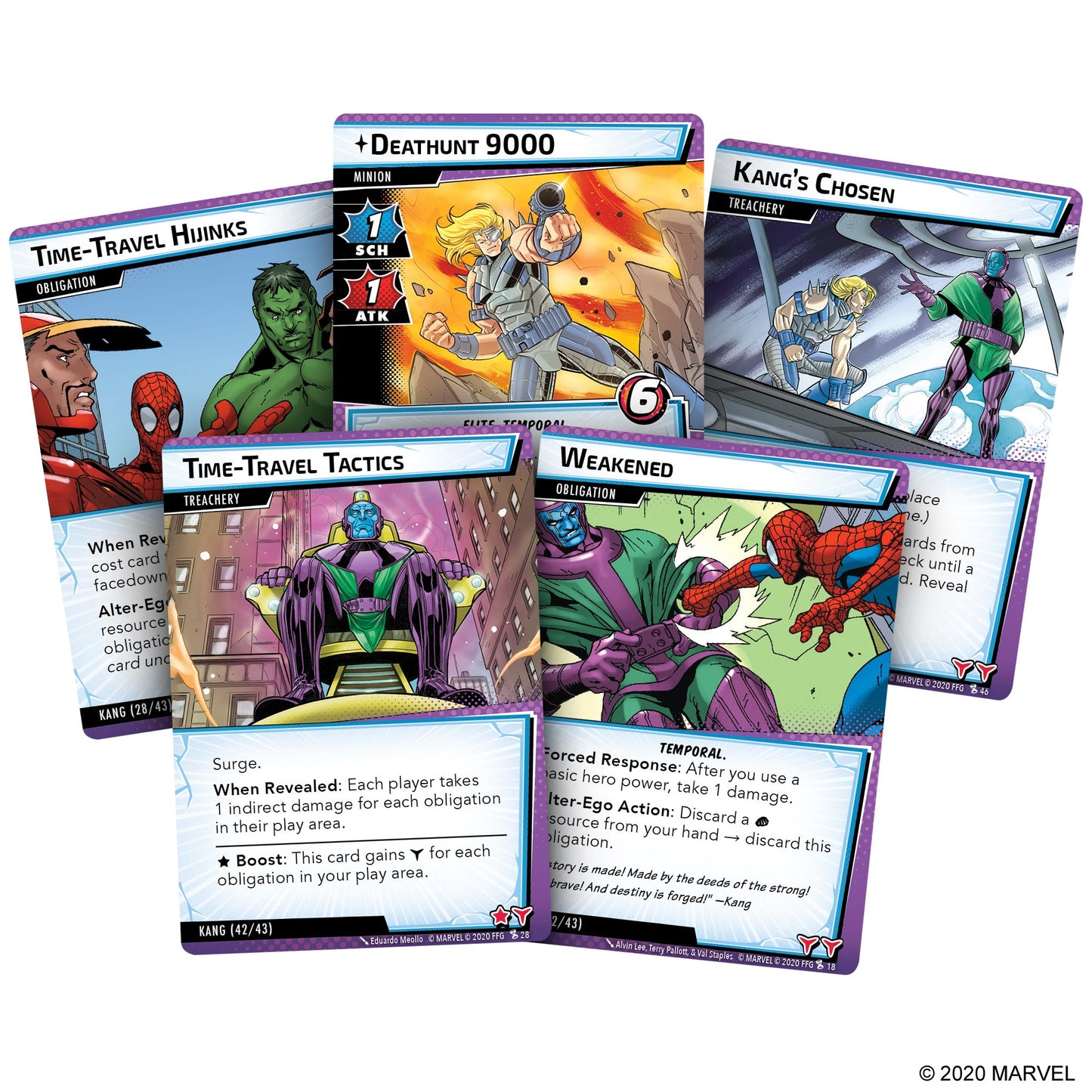 Marvel Champions TCG The Once and Future Kang Scenario Pack - Bộ Mở Rộng Thẻ Bài - Fantasy Flight Games - Góc nhìn khác 3