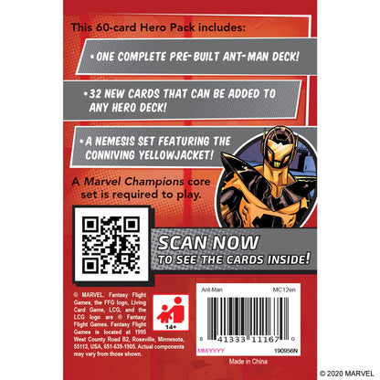 Marvel Champions TCG Ant-Man Hero Pack - Board Game Thẻ Bài Mở Rộng - Fantasy Flight Games - Hình ảnh chi tiết 2
