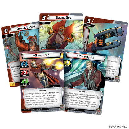 Marvel Champions TCG Star-Lord Hero Pack - Board Game Thẻ Bài - Fantasy Flight Games - Góc nhìn khác 3