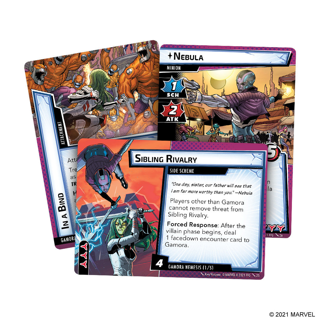 Marvel Champions TCG Gamora Hero Pack - Board Game Thẻ Bài Mở Rộng - Fantasy Flight Games - Hình ảnh bổ sung 4