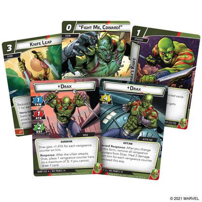 Marvel Champions TCG Drax Hero Pack - Mở Rộng Board Game Thẻ Bài - Fantasy Flight Games - Góc nhìn khác 3