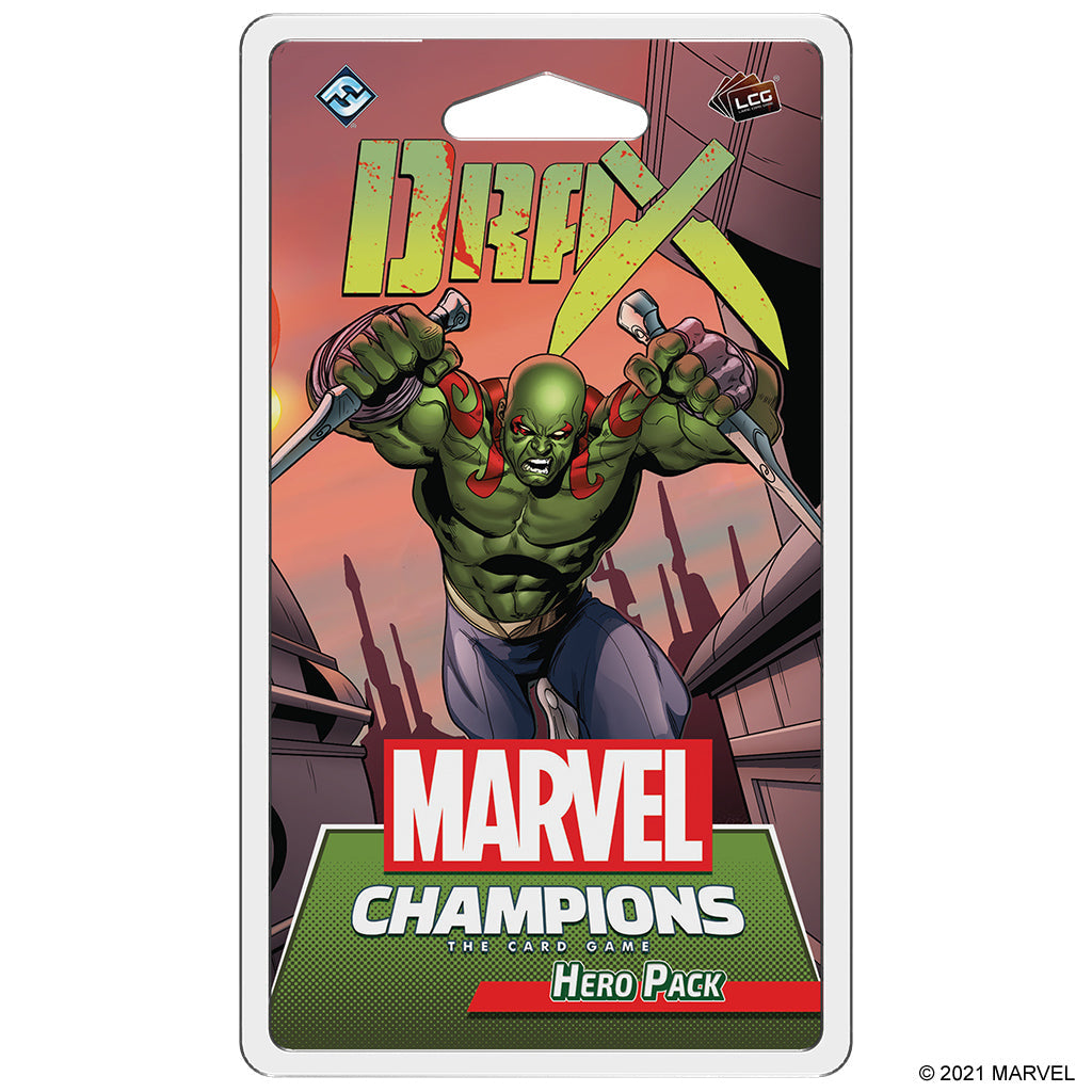 Marvel Champions TCG Drax Hero Pack - Mở Rộng Board Game Thẻ Bài - Fantasy Flight Games - Hình ảnh sản phẩm