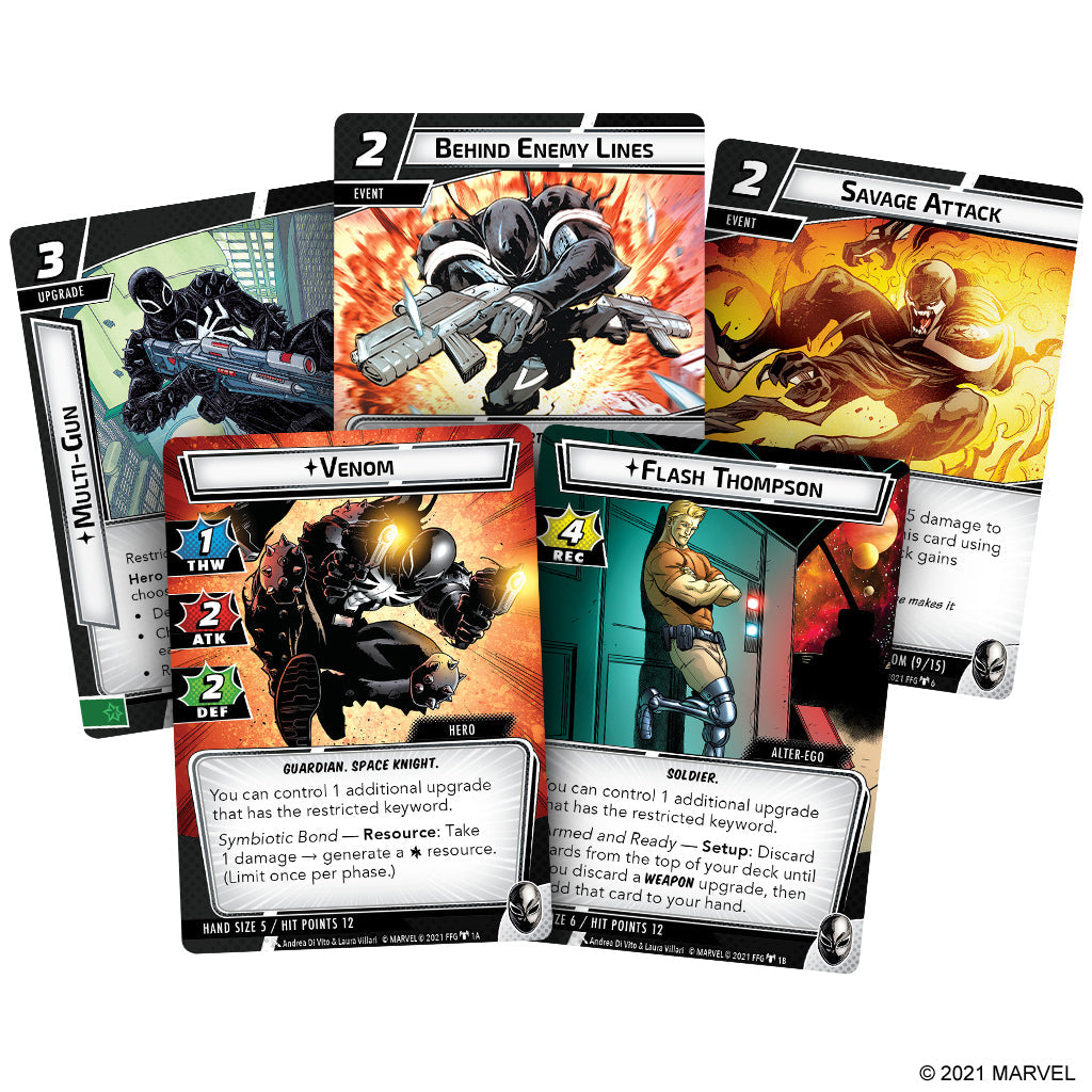 Marvel Champions TCG Venom Hero Pack - Bộ Mở Rộng Board Game - Fantasy Flight Games - Góc nhìn khác 3