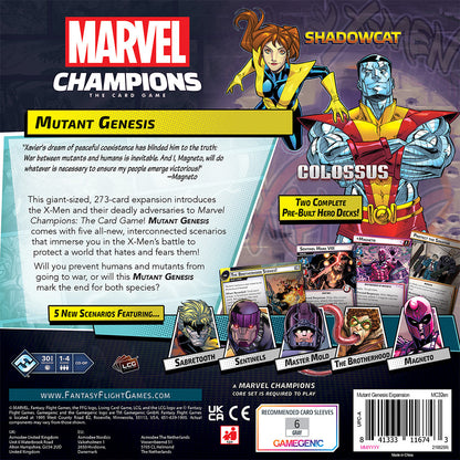 Marvel Champions TCG Mutant Genesis Campaign Expansion - Board Game Thẻ Bài Mở Rộng X-Men - Fantasy Flight Games - Hình ảnh chi tiết 2