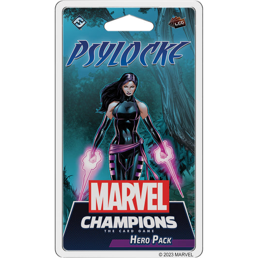 Marvel Champions: The Card Game - Psylocke Hero Pack - Bộ Mở Rộng Board Game Thẻ Bài Chiến Thuật - Fantasy Flight Games - Hình ảnh sản phẩm