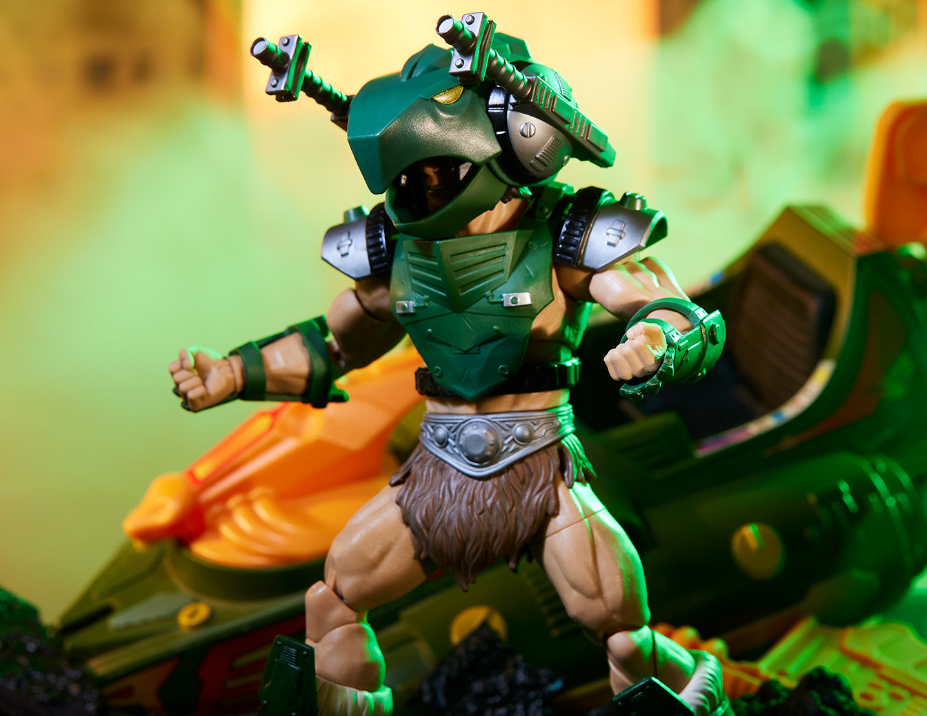Masters of the Universe Masterverse Vykron Figure - Mô Hình Hành Động Cao Cấp Mattel HLB63