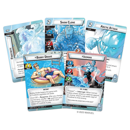 Marvel Champions: The Card Game - Iceman Hero Pack - Bộ Mở Rộng Thẻ Bài Siêu Anh Hùng - Fantasy Flight Games - Góc nhìn khác 3