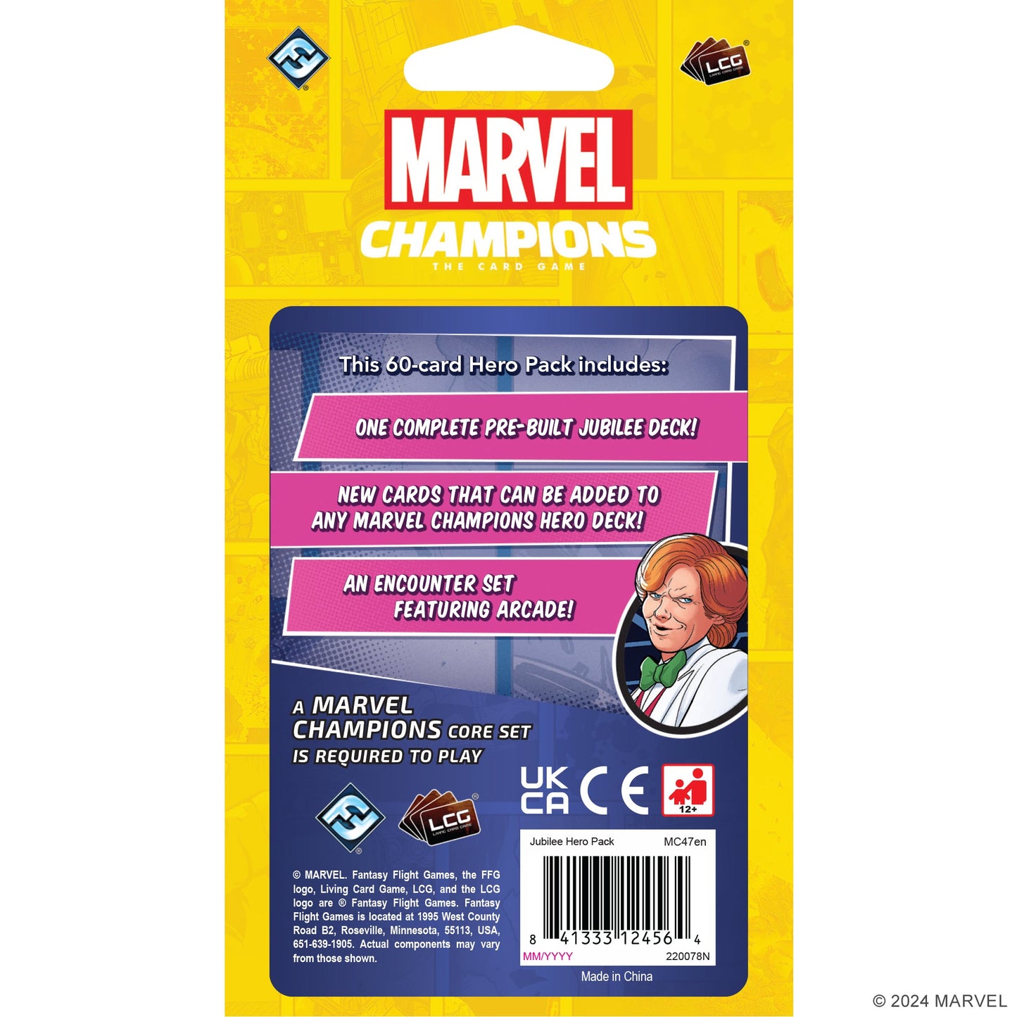 Marvel Champions: The Card Game - Jubilee Hero Pack - Board game mở rộng - Fantasy Flight Games - Hình ảnh chi tiết 2