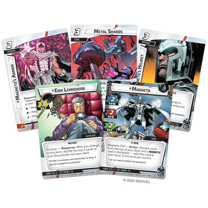 Marvel Champions: The Card Game - Magneto Hero Pack Board Game Thẻ Bài Chiến Thuật Fantasy Flight Games