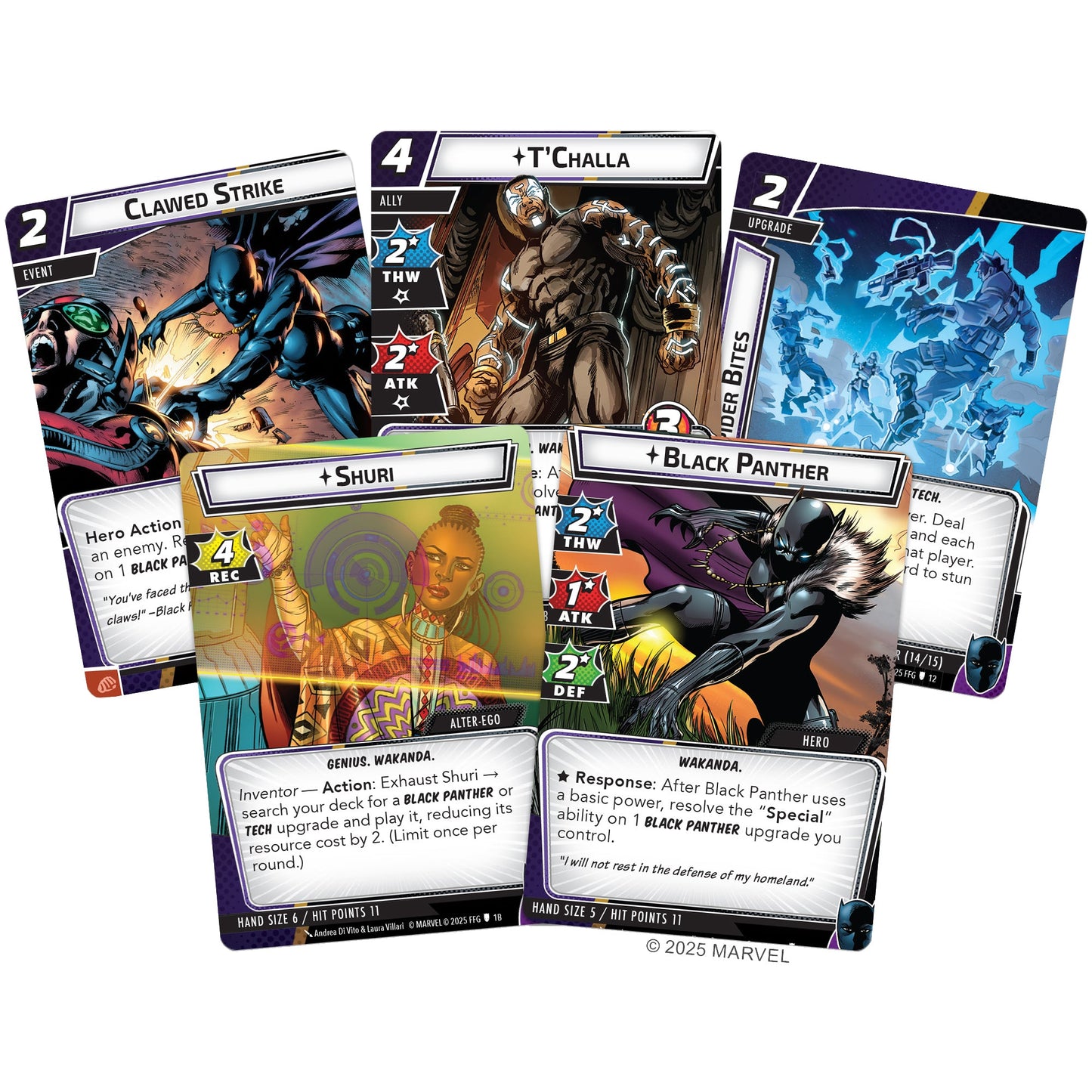 Marvel Champions: The Card Game – Black Panther Hero Pack - Bản mở rộng anh hùng - Fantasy Flight Games - Góc nhìn khác 3