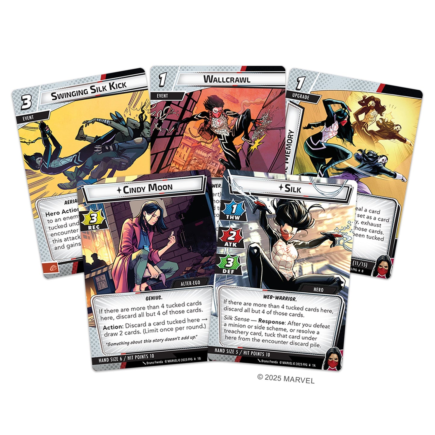 Marvel Champions: The Card Game – Silk Hero Pack - Board Game Mở Rộng Thẻ Bài Marvel - Fantasy Flight Games - Góc nhìn khác 3