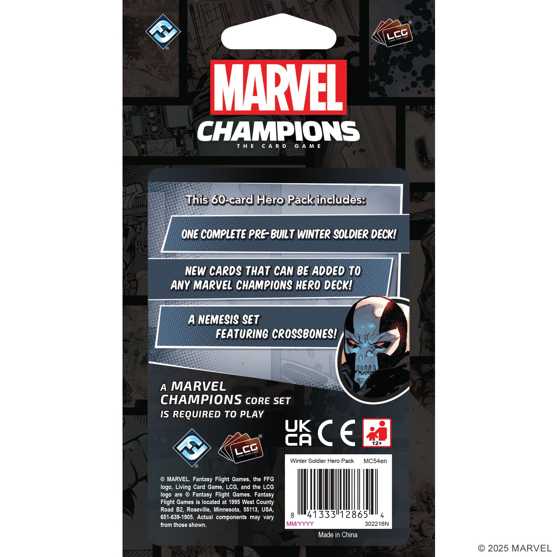 Marvel Champions: The Card Game - Winter Soldier Hero Pack - Bộ Mở Rộng Anh Hùng | Fantasy Flight Games - Hình ảnh chi tiết 2