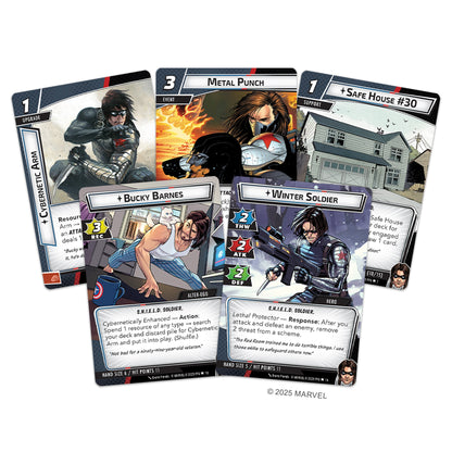 Marvel Champions: The Card Game - Winter Soldier Hero Pack - Bộ Mở Rộng Anh Hùng | Fantasy Flight Games - Góc nhìn khác 3